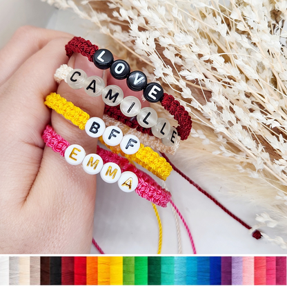 Bracelet prénom/mot