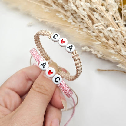 Bracelets Duo Coeur & Initiales