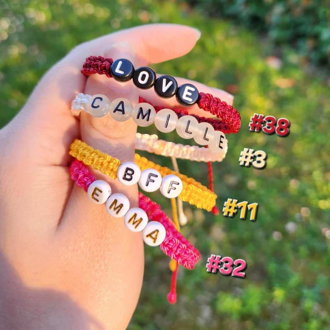 Bracelet prénom/mot