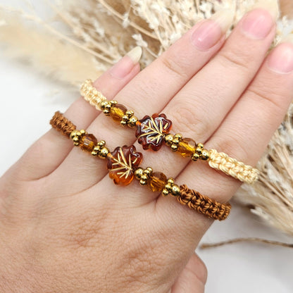 Bracelet Feuille