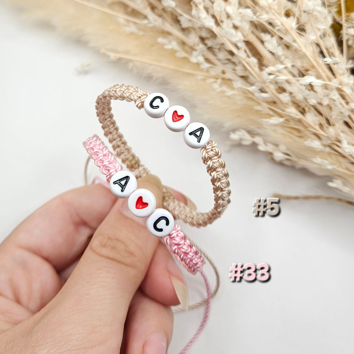 Bracelets Duo Coeur & Initiales